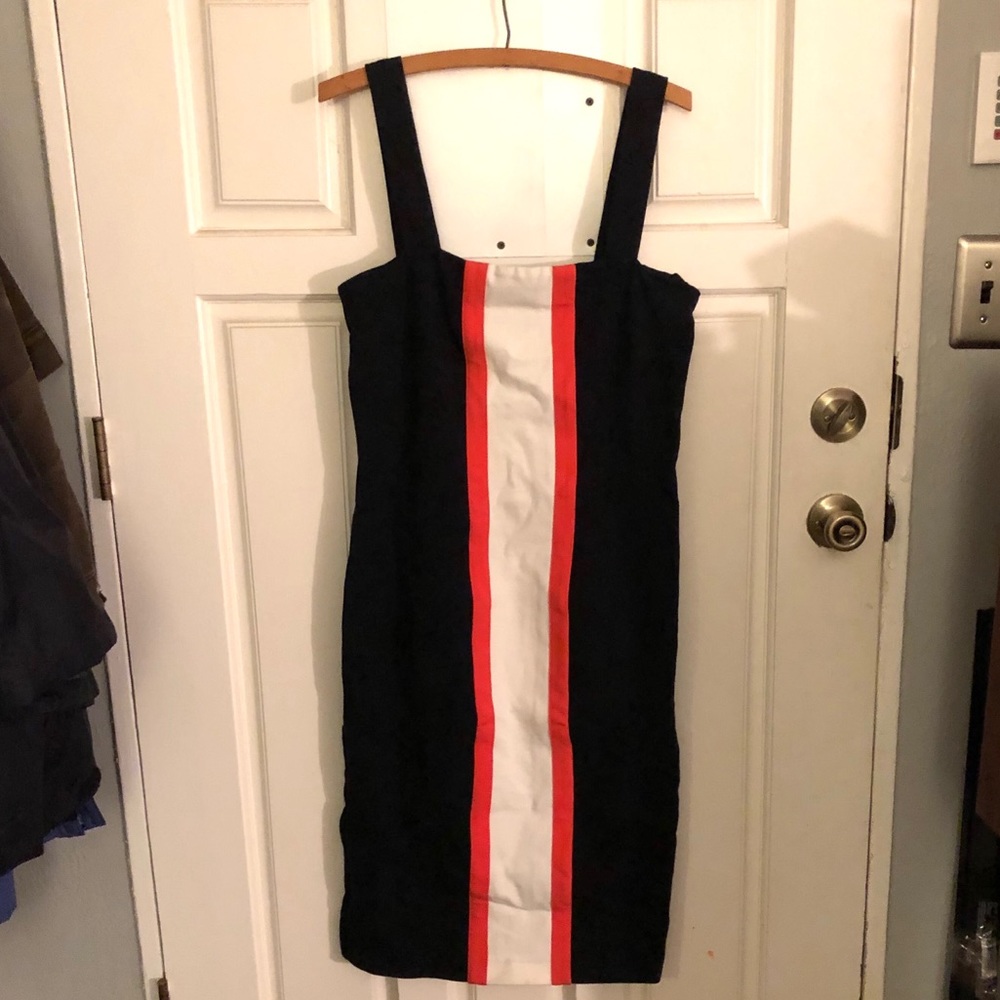 Diane Von Furstenberg Navy Porta